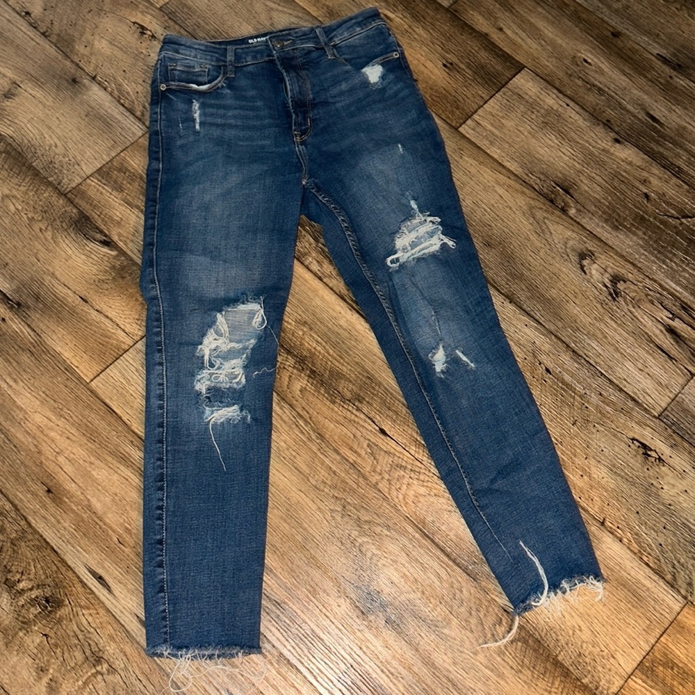 Women’s Old Navy Rockstar Super Skinny Extra High Rise Jeans